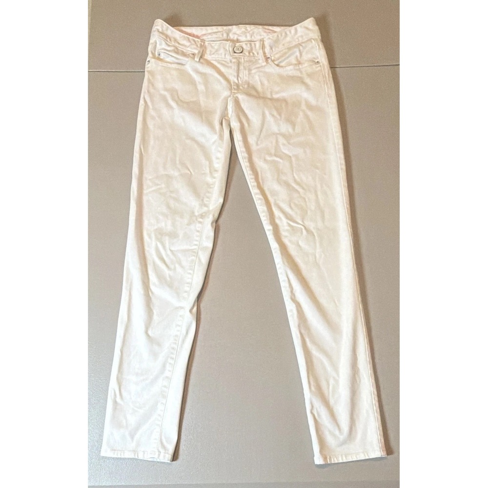 Lilly Pulitzer Women's Size 2 White Worth Skinny Pants